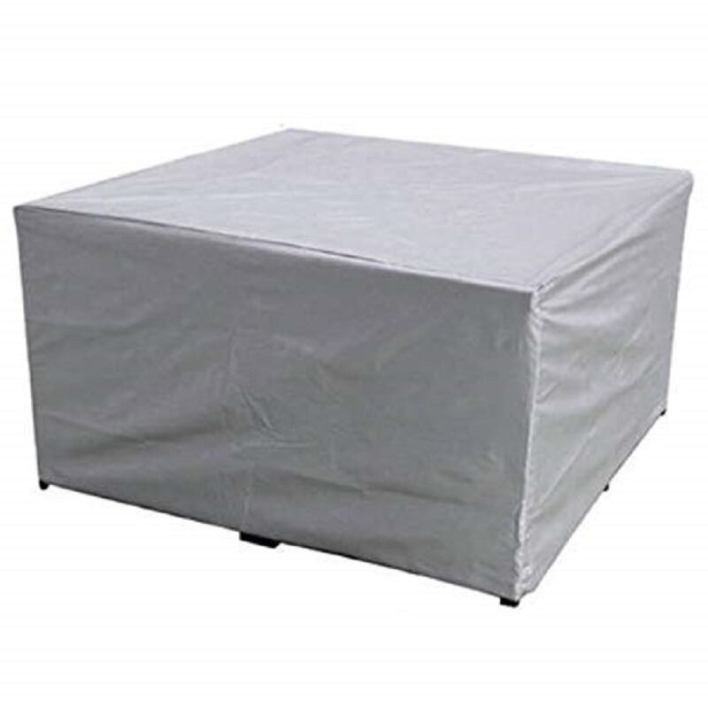 Housse de protection rectangulaire pour meubles de jardin, en polyester, imperméable, anti-poussière, anti-UV, pour chaise de jardin, 205×104×71cm - 2