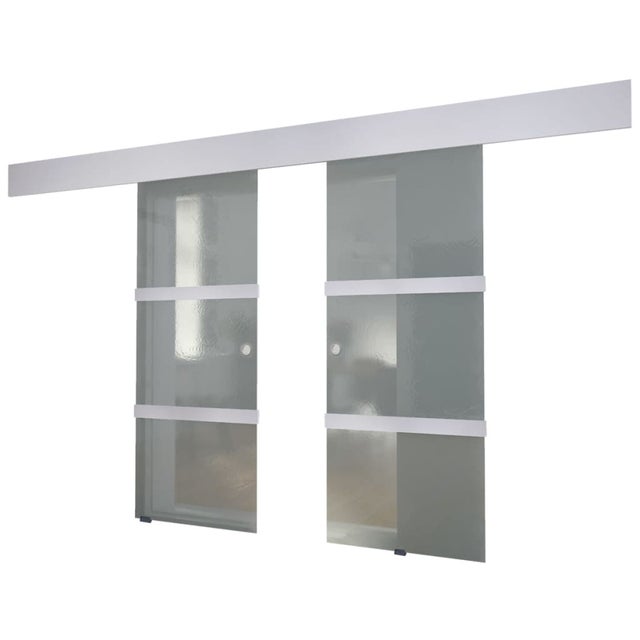 Porta dupla de vidro deslizante - COMFORTXL