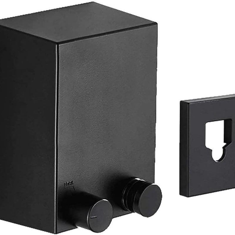 Rozwijana linka do suszenia ubrań, przenośna linka do suszenia ubrań, obudowa ABS + aluminium, odpowiednia na balkony, długość 4,2 metra, kolor czarn