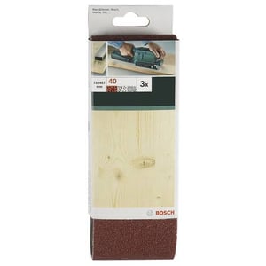 Bandes Abrasives En Tissu │ 25 Pièces │ 75 X 533 Mm │ Mixpack (5 X Grain 40/60/80/120/180 Chacun