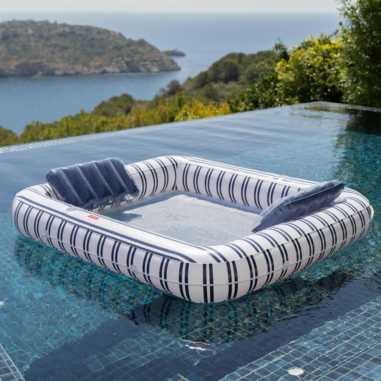 Trade Shop - Fenicottero Gonfiabile Gigante Isola Party 422 X 373 X 185 Cm Mare Piscina 4 Posti 85862689 - Foto 11