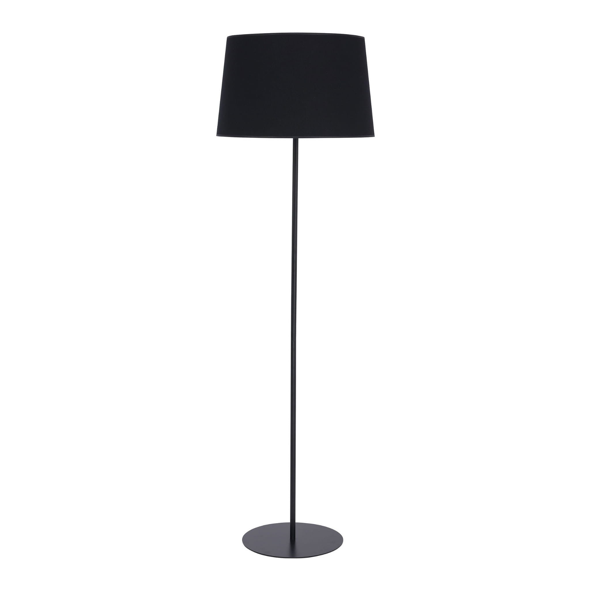 Lampa podłogowa stojąca Maja czarna 1xE27x15W wym: 148 x 45 x 45 cm tkanina TK Lighting