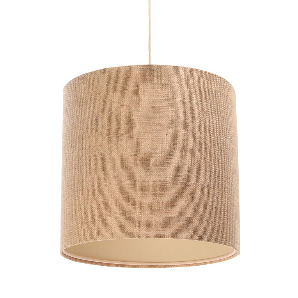 Lampa wisząca BOHO JUTA TUBA 50 beżowa
