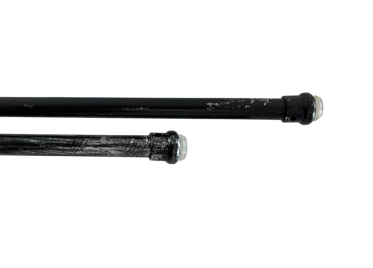 SISELBA 2 Aste Per Tende A Tensione Regolabili 58-116 Cm - Aste A Molla In Acciaio Carbonio, Antiscivolo 360°, Portata 4,5 Kg - Per Finestre, Armadi, Cucine - Senza Fori
