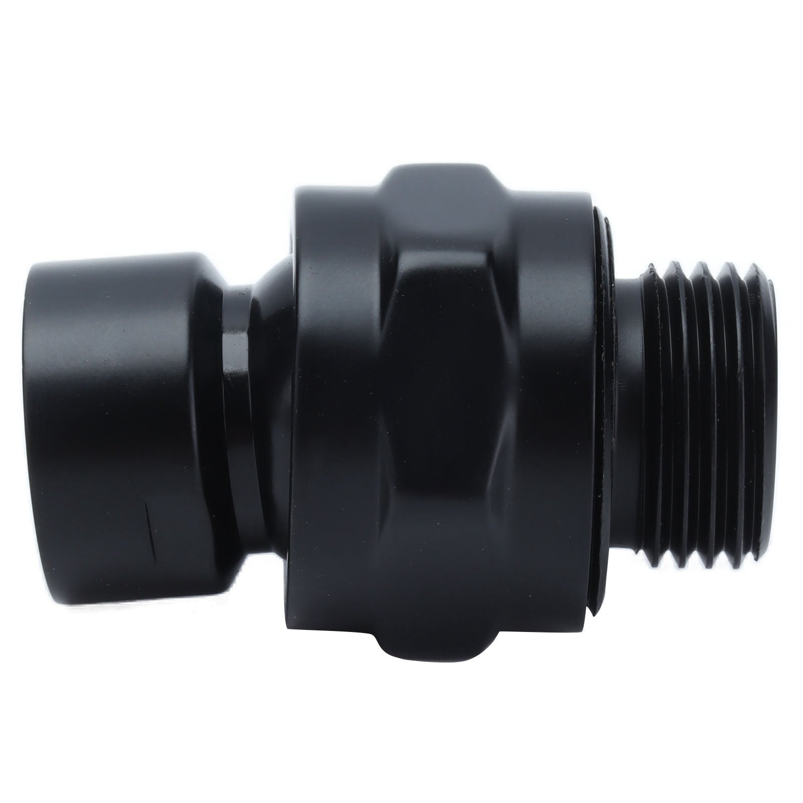 Adaptateur de douche supérieur G1/2, support de pommeau de douche réglable en cuivre, accessoire de salle de bain noir - 2