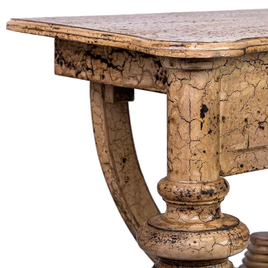 Hall en bois fini à la main 103x39x76 - 6