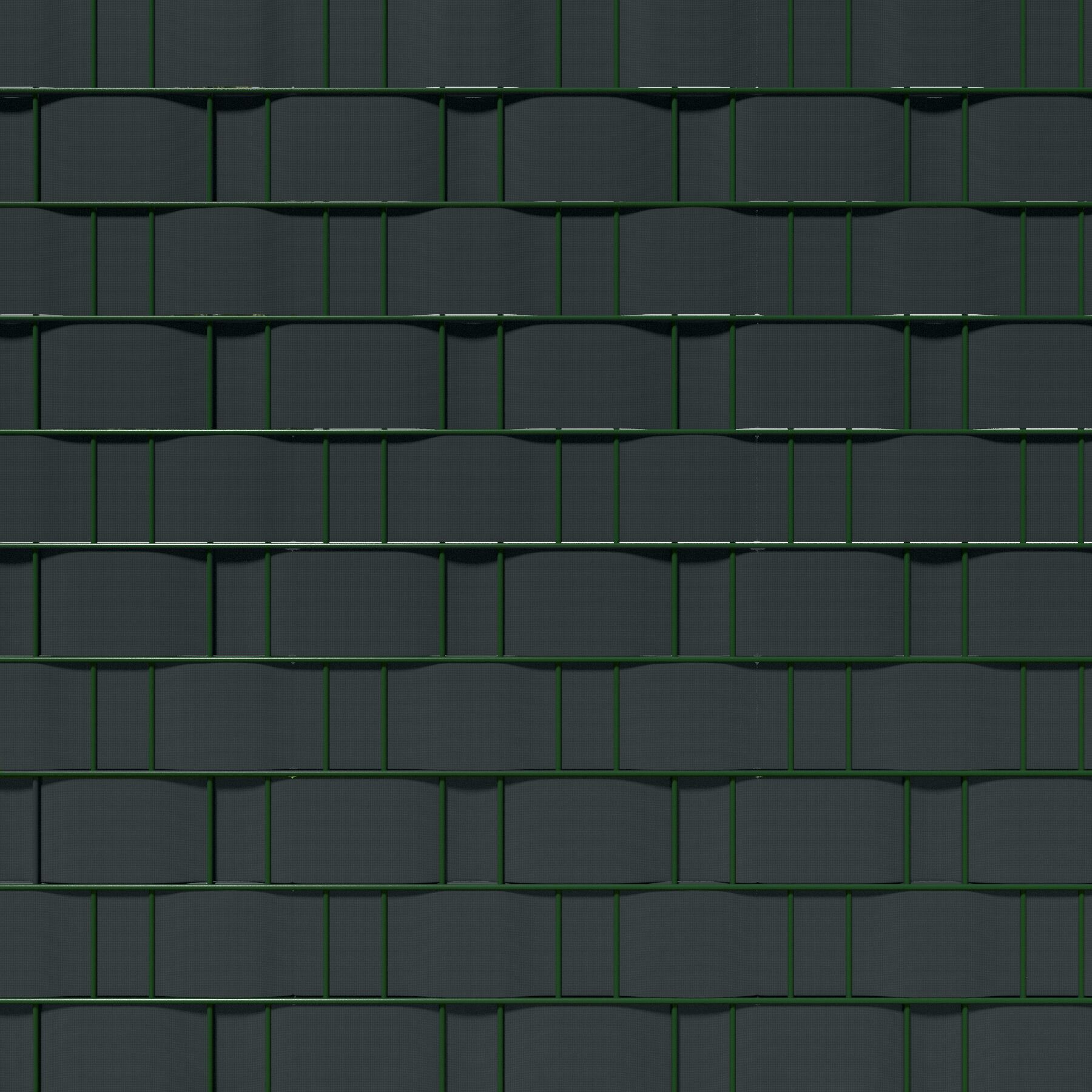 Brise-vue en PVC opaque et résistante 35 m TECTAKE - 2