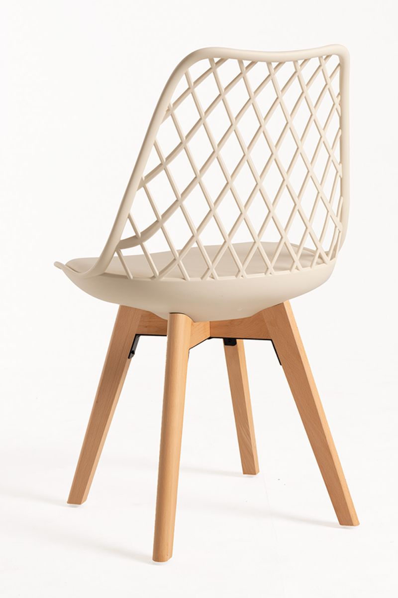 Pack 4 Cadeiras Mima - Beige - 5
