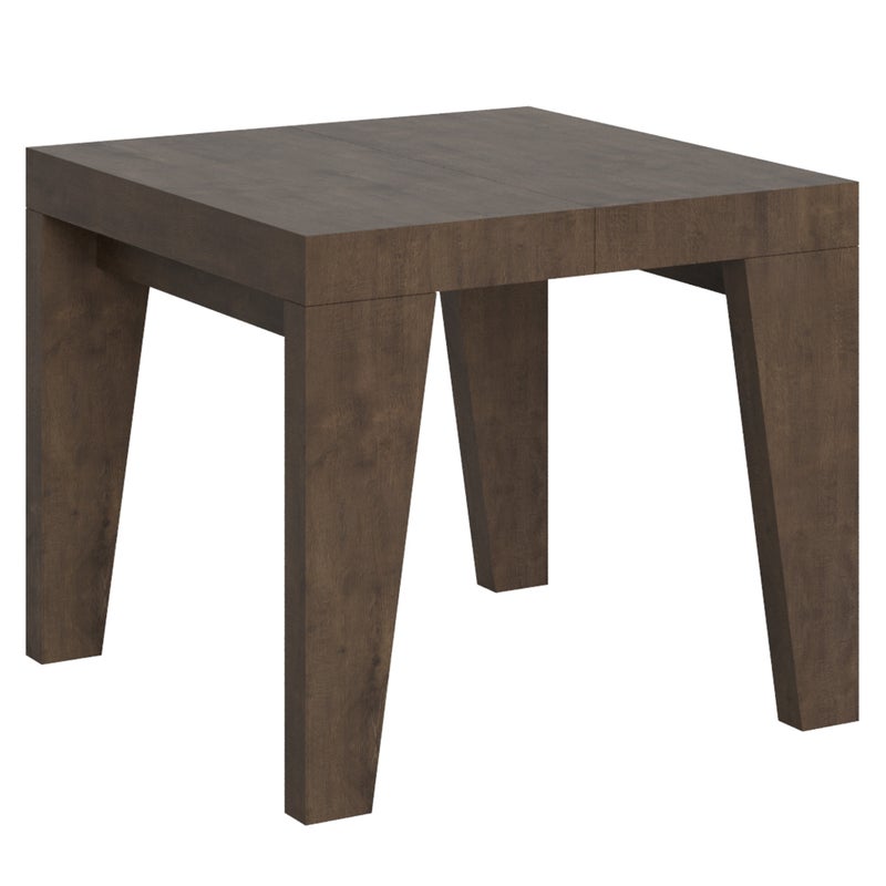 Stół rozkładany 90x90/246 cm Naxy Orzech