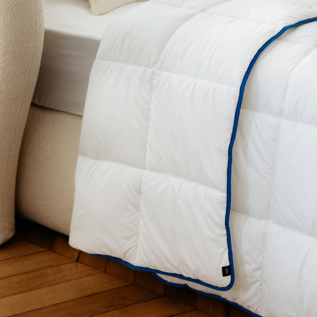 Couette été coton et polyester 240x260 épais 3cm - 4