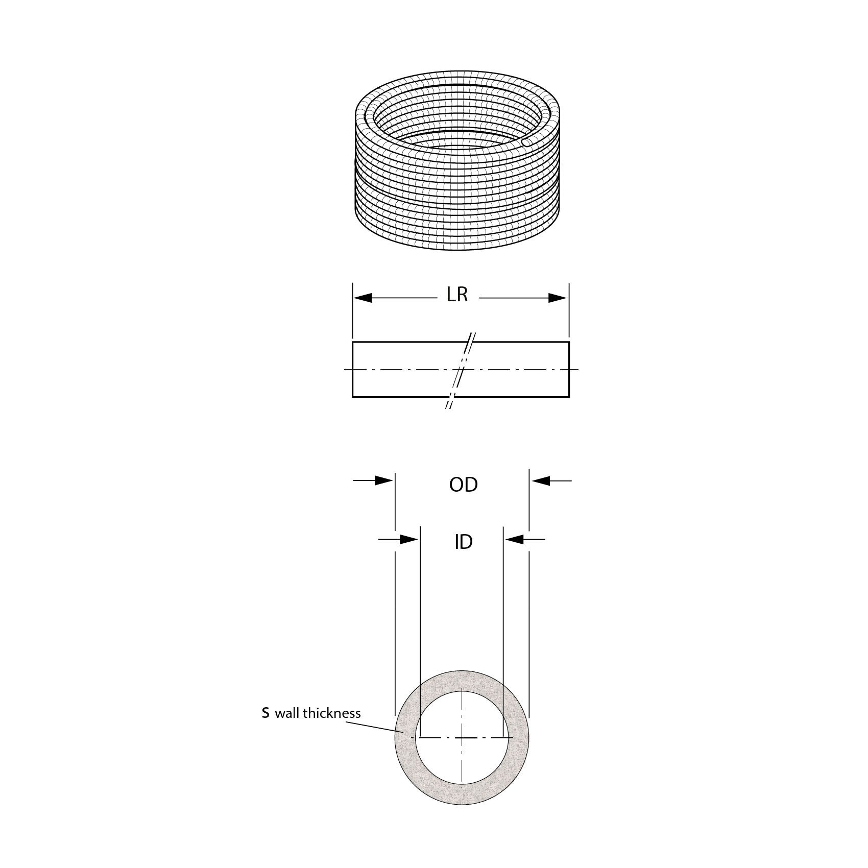 Tube multicouche gainé rouge Ø26, en couronne de 50m, HENCO - 2