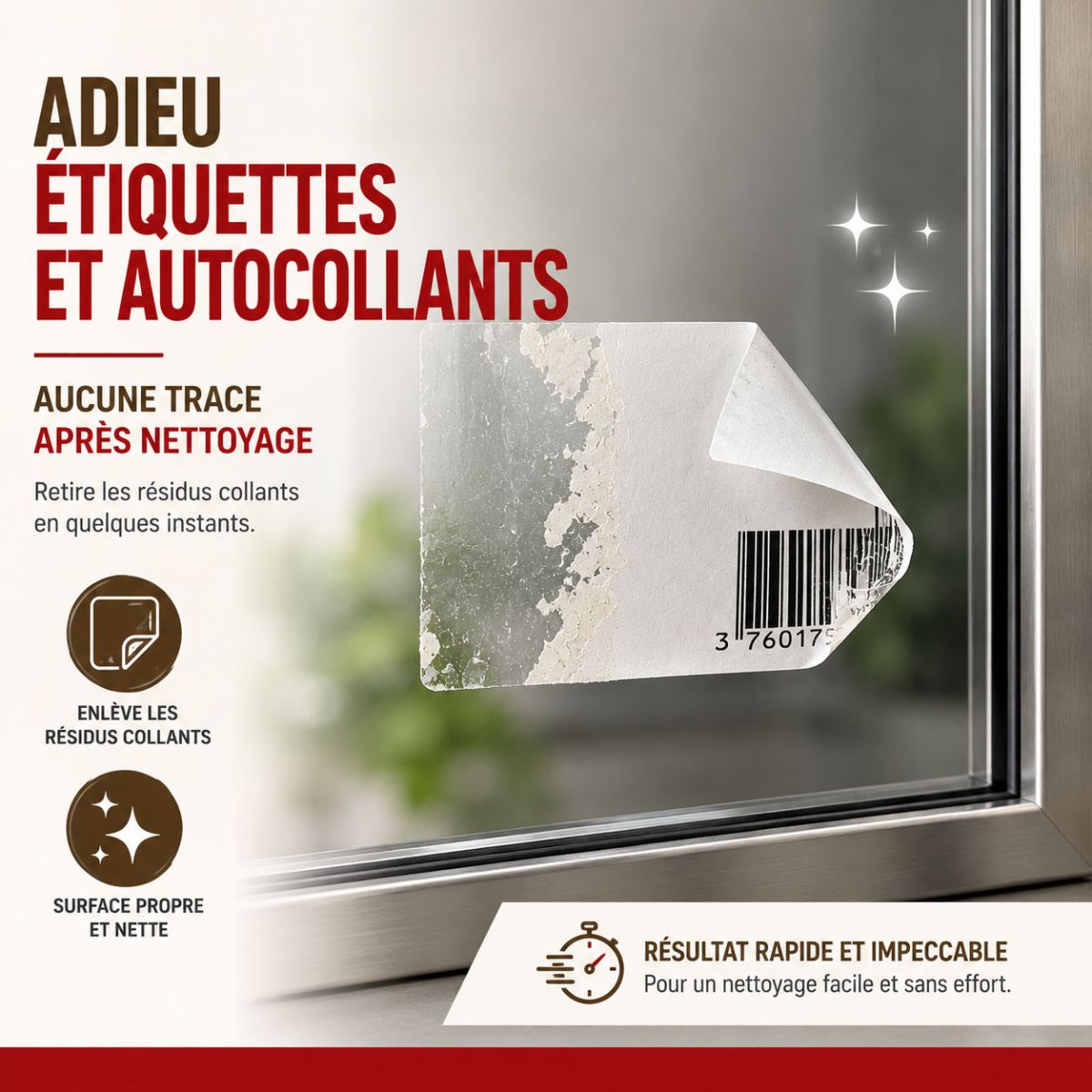 Decolle etiquette - Dissolvant colle, étiquette, adhésif, scotch : Enlève colle - 0.5 L - ARCANE INDUSTRIES - 6
