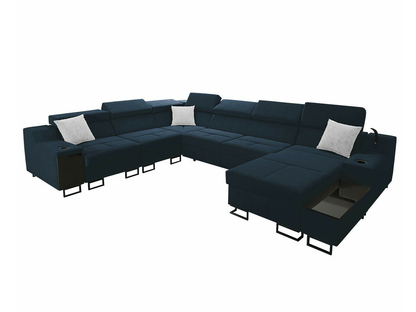 HAINEW Divano moderno a 2 posti, con braccioli e cuscini, in linen, divano letto pieghevole, con funzione di sonno, divano letto per soggiorno, appartamento, ufficio (beige