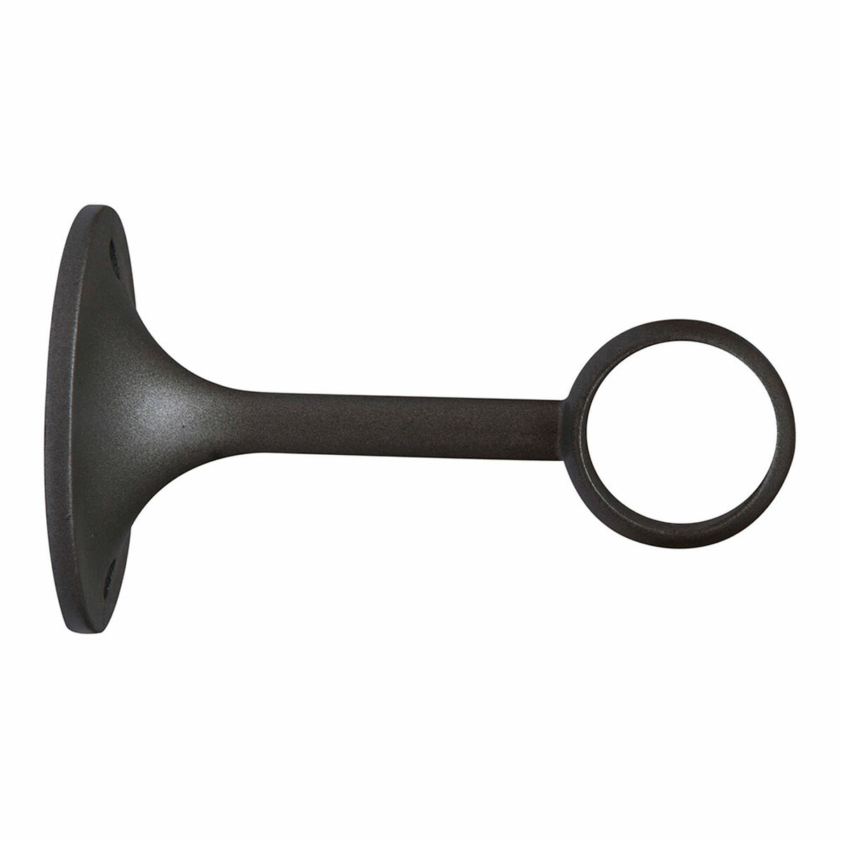 Support de tringle de penderie stor planet central gris 1 9 cm satin 