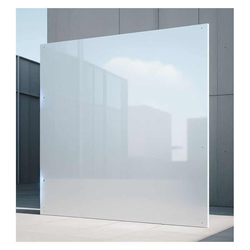 Placa de policarbonato compacto opal 100×100 cm – Espesor 2 mm | Panel translúcido 30% LT | Uso interior y exterior - 5