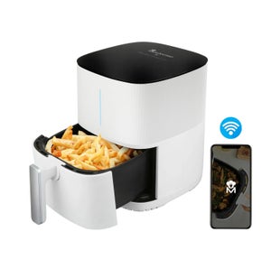 Friggitrice Doppia Tristar 6 Litri - 2x1800W, In Acciaio Inox, Con Zona Fredda E Termostati Regolabili