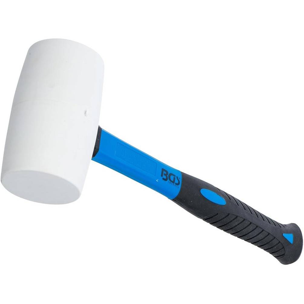 Maillet Caoutchouc 750 g D.64 mm - Manche Fibres de Verre - Résistant ...