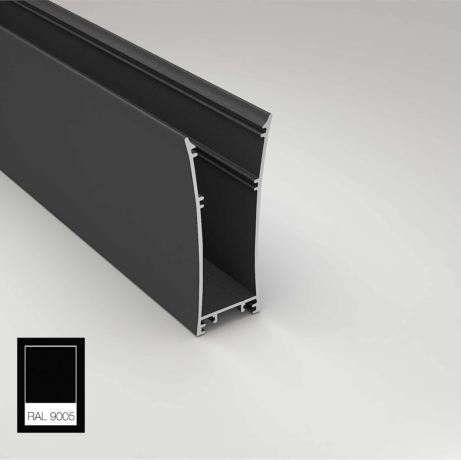 Lampe suspendu linéaire noir 0,5 mètre 2700k hauteur réglable de lumière chaude - 3