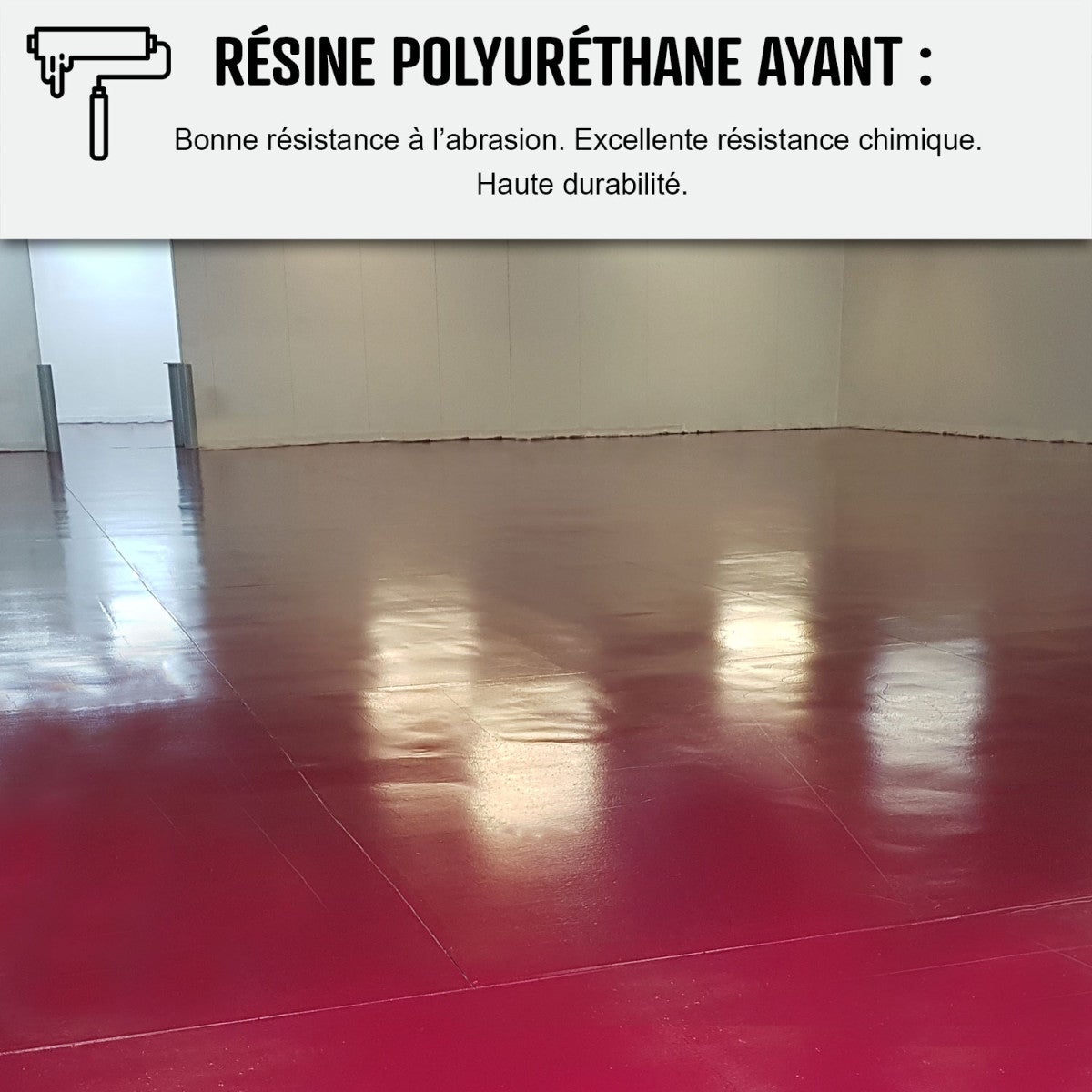 Peinture polyuréthane pour béton haute résistance non jaunissante - SOLTHANE - 5 kg Blanc - ARCANE INDUSTRIES - 5