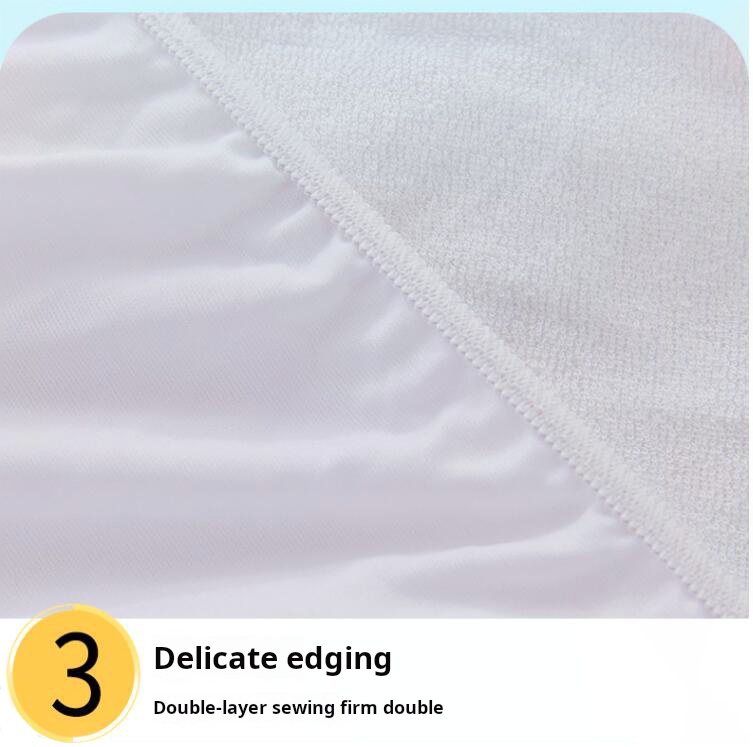 Protège-matelas 160 x 200 cm + 30 cm - Imperméable et durable - Protège-matelas en coton respirant, protection respirante - 5