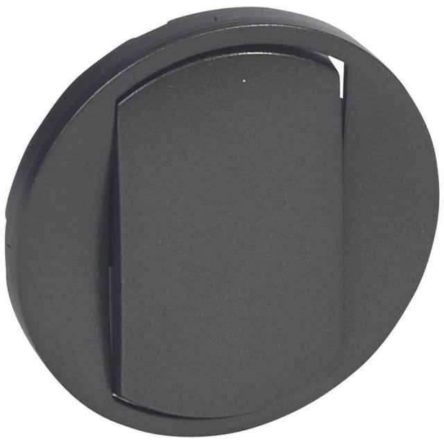 Legrand 067901 Enjoliveur large CEliane interrupteur va et vient poussoir Soft graphite