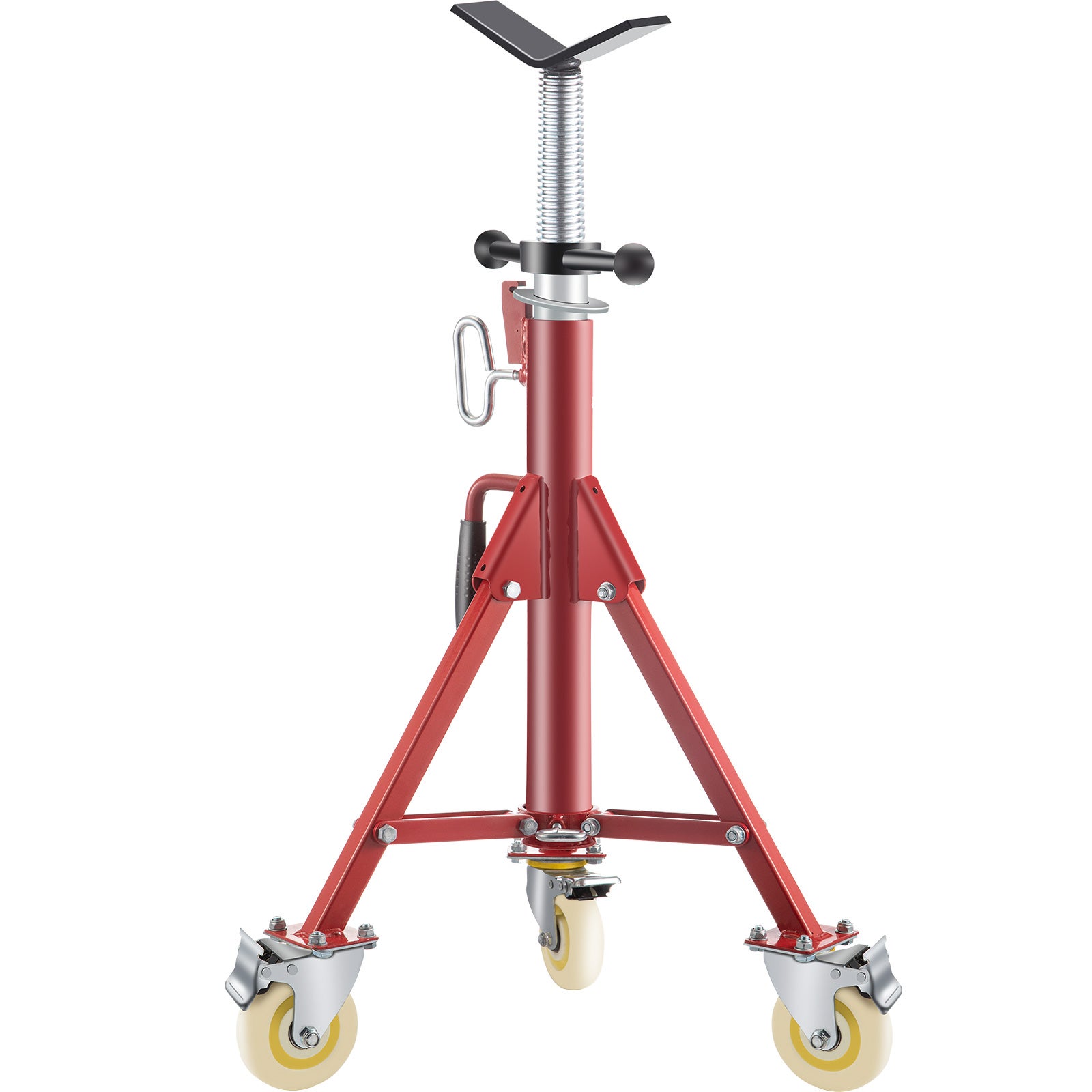 Statyw na rurę V-head tube wspiera regulowany statyw na rurę o wysokości 71 - 131 cm VEVOR