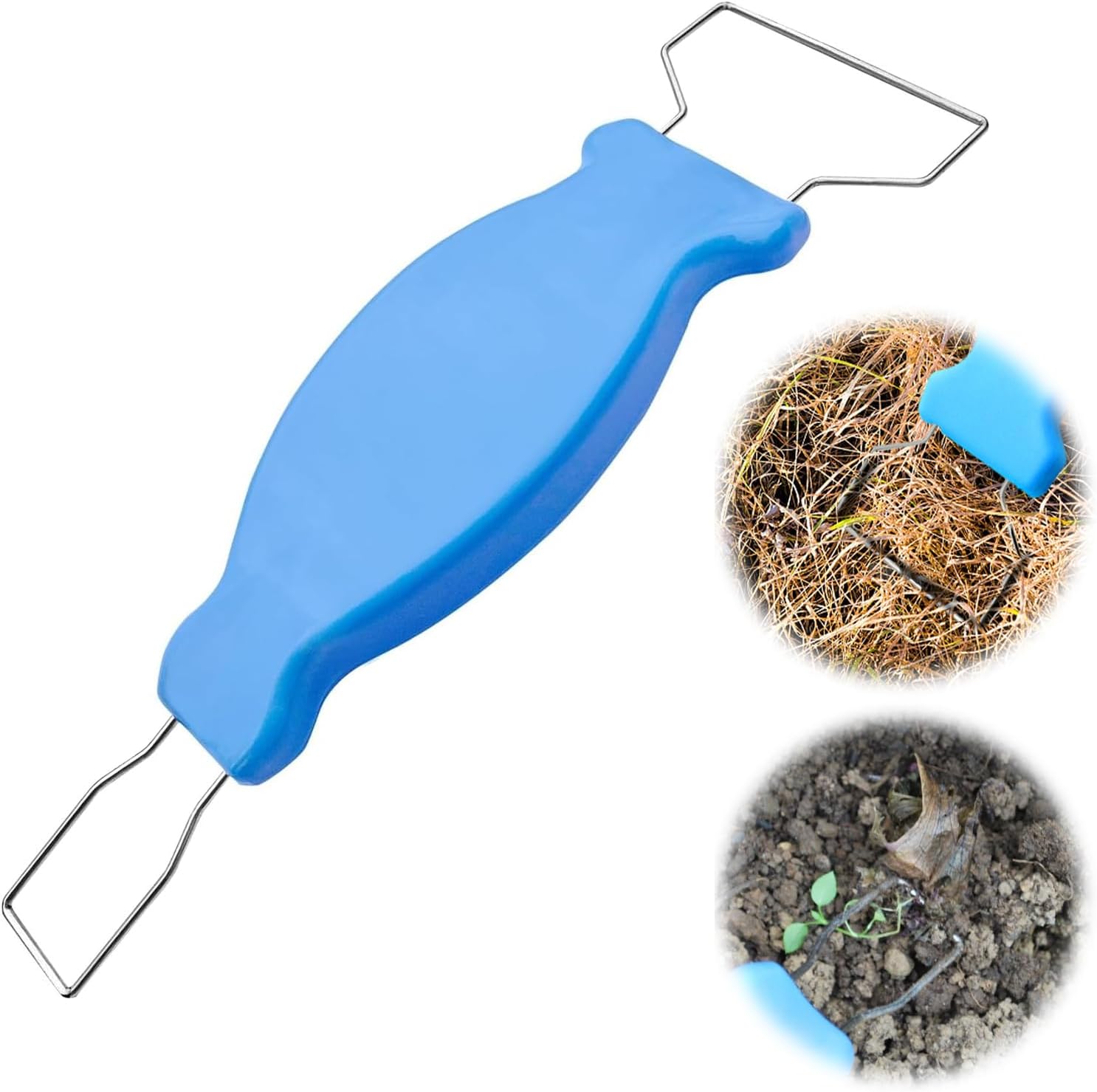 Coltello Diserbante Manuale A Manico Lungo Regolabile (138/105/69 Cm) - Lama A L, Acciaio Inox, Per Erbacce E Radici