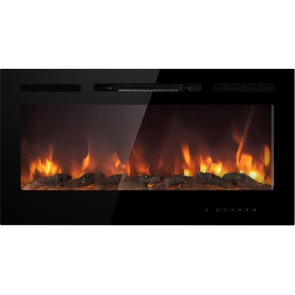 Semineu electric, semineu incorporabil de perete CHICAGO L101,6 x D14 x H54,6