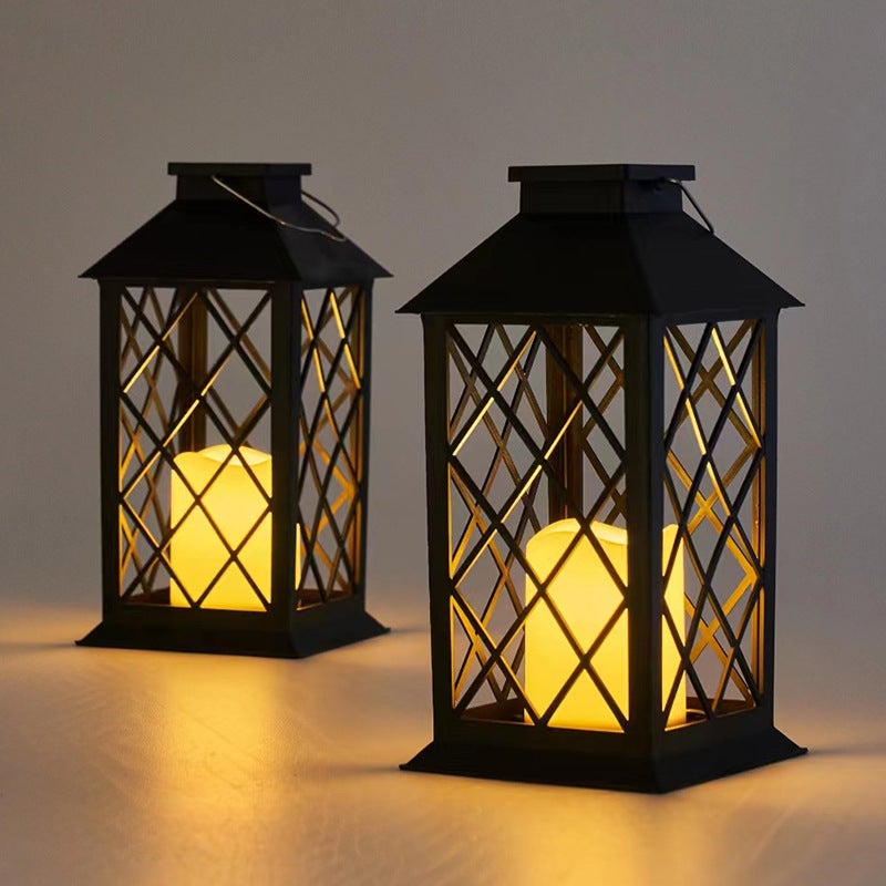 Lot De 2 Lanternes Solaires D ext rieur Imperm ables Suspendre 