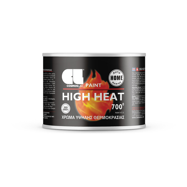 Tinta Anti-Calor Para Altas Temperaturas 700ºc Preta 175 Ml