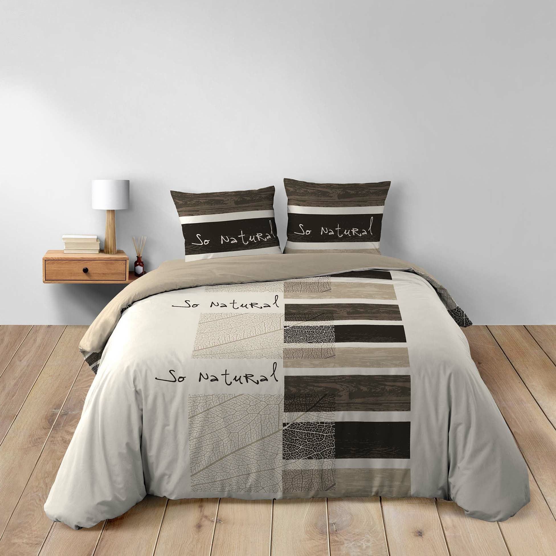 Parure housse de couette 260 x 240 cm So natural - 5
