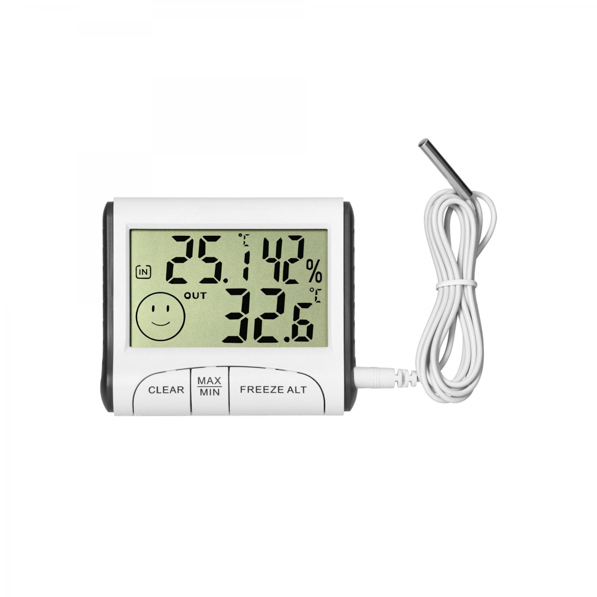 Station Météo Multifonctionnelle Filaire avec Thermomètre Intérieur ...