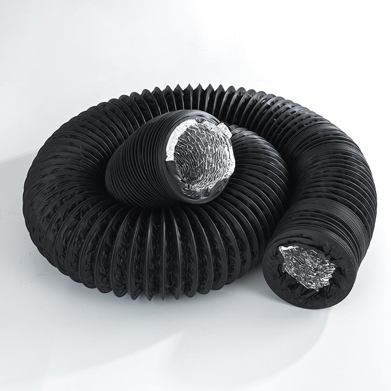 Conduit de ventilation en PVC de 100 mm, adapté aux hottes de cuisine et aux ventilateurs d'extraction (6 mètres de long). - 3