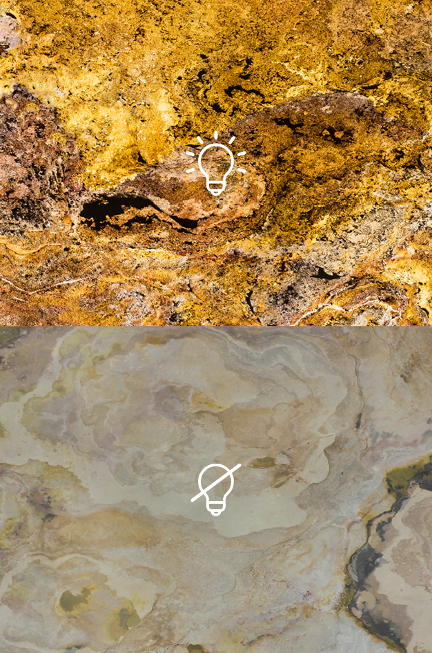 Translucide - Feuille De Pierre Naturelle Prague certifié Stoneleaf - 240x120cm - 2,88 m² - 2