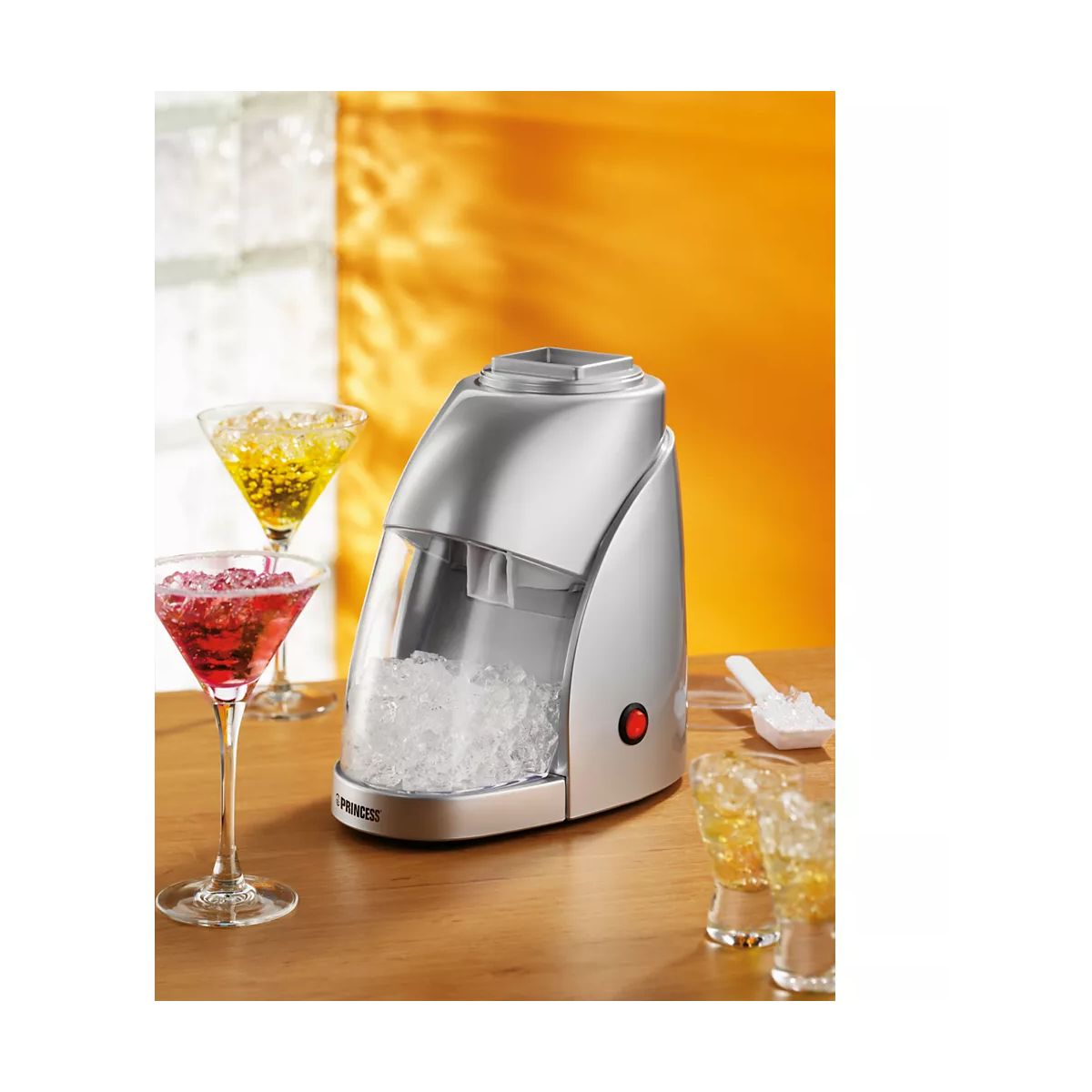 Tritaghiaccio Elettrico Princess 282984 - 55W, Capacità 0.6L, Colore Argento, Per Cocktail E Drink - Foto 10