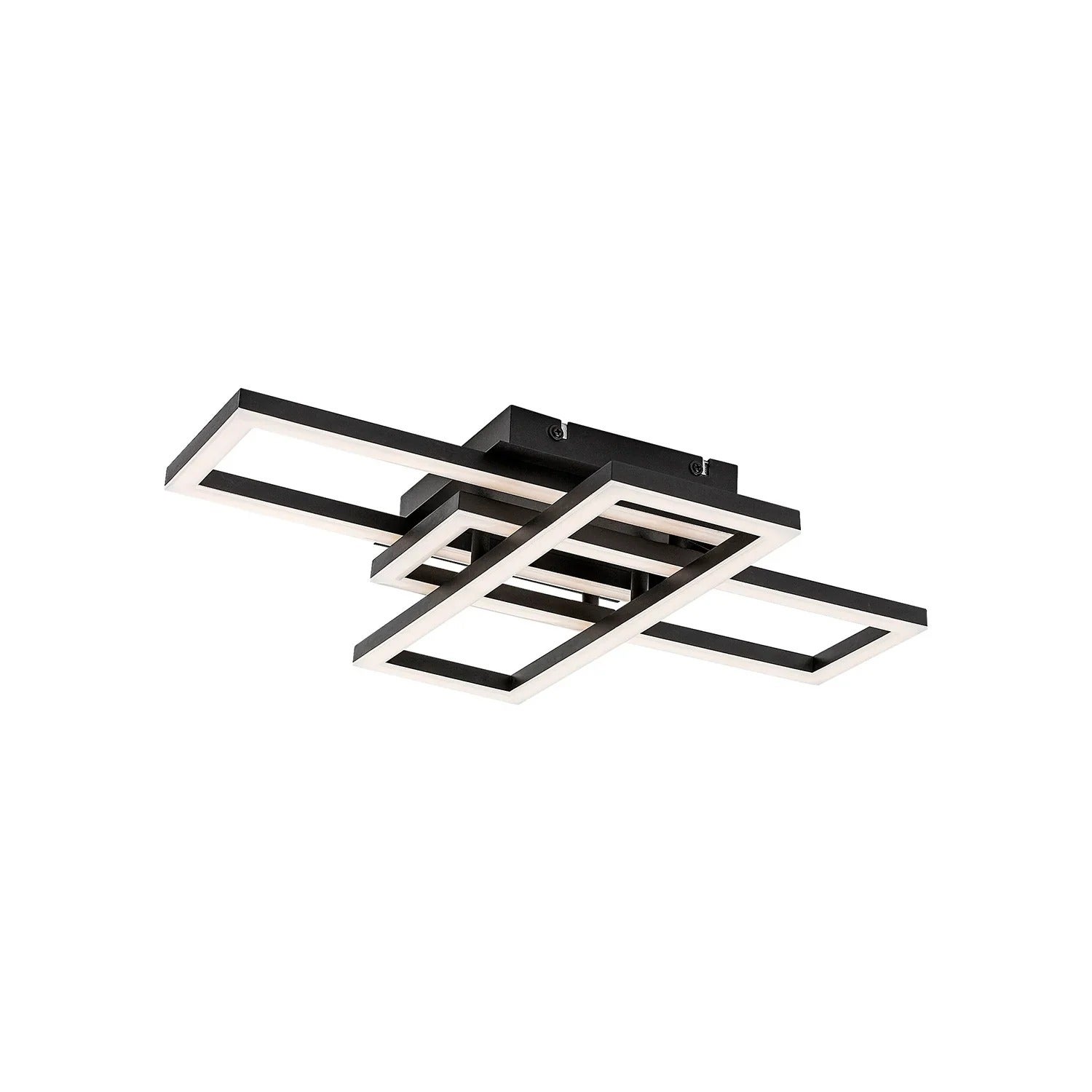 Lampa sufitowa wisząca Mereni czarno-biała LED 40W 3000-6500K 2560lm pilot wym: 9 x 50 x 35 cm metal Rabalux