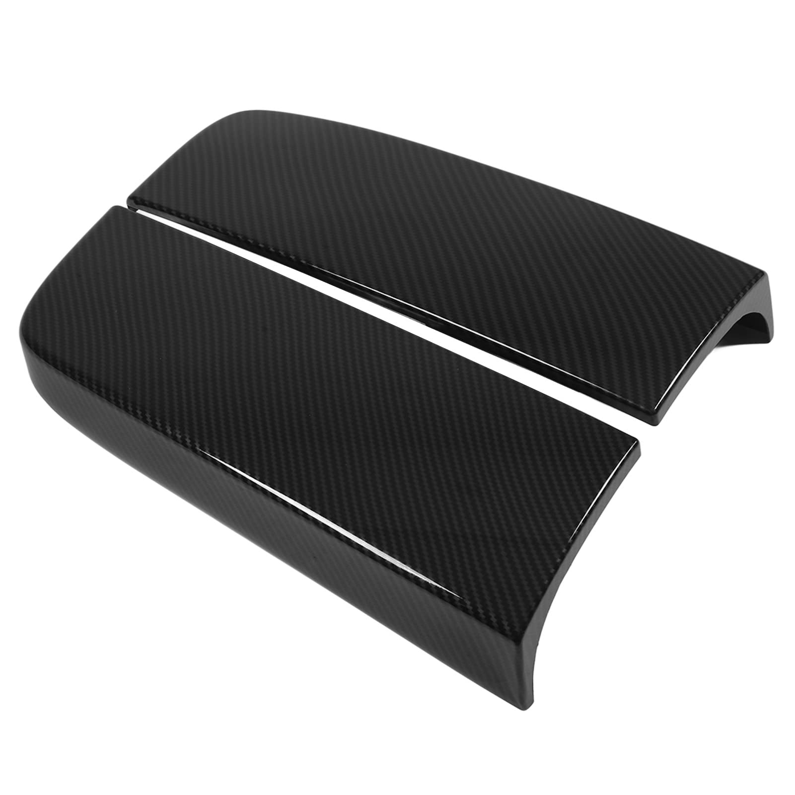 Voiture Couvercle Poignée Intérieure Boîte Rangement pour Accoudoir Console Centrale, Couvercle Bouton Commutation, pour Benz Classe C W205 C200 C250 C300 pour GLC W253 GLC200 GLC300 (Couleur : Carbo