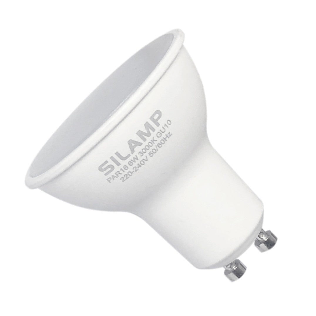 Bombilla LED GU10 6W 220V SMD2835 PAR16 10LED 90 ° (Pack de 10) - 2