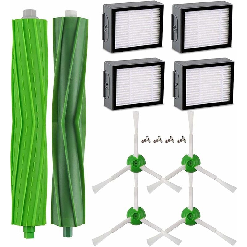Kit Spazzole Centrali Per IRobot Roomba I7 E I7 Plus – Ricambio Robomarket – 2 Pezzi