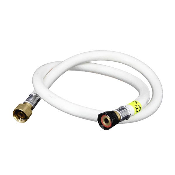 Tuyau Gaz Flexible - 1,5m, Butane/Propane, Raccord Visser, Validité 10 Ans