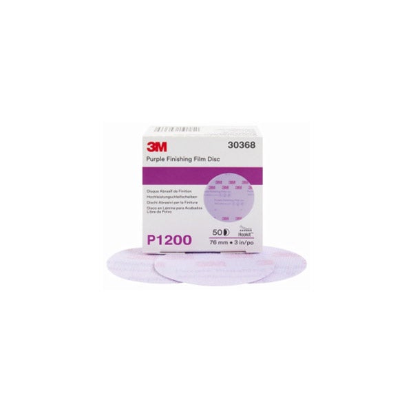 3M 30368 DISCHI ABRASIVI PURPLE P1200 PEZZI 50 | Leroy Merlin