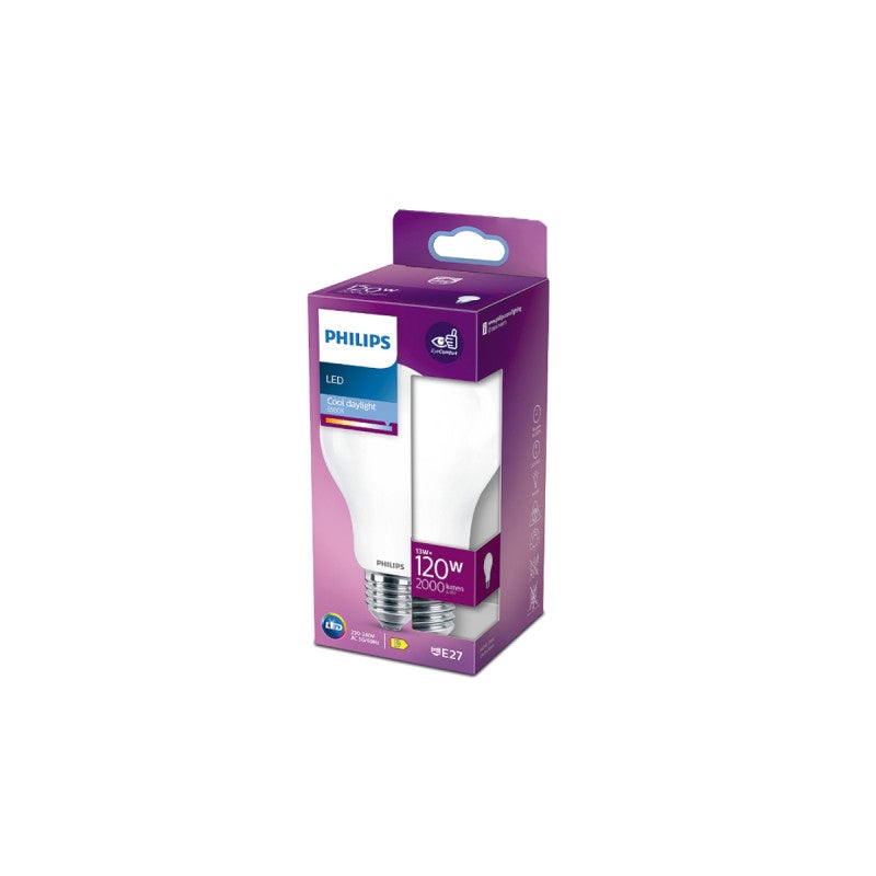 Ampoule LED standard PHILIPS - EyeComfort - 13W - 2000 lumens - 6500K - E27 - 93005 - 2