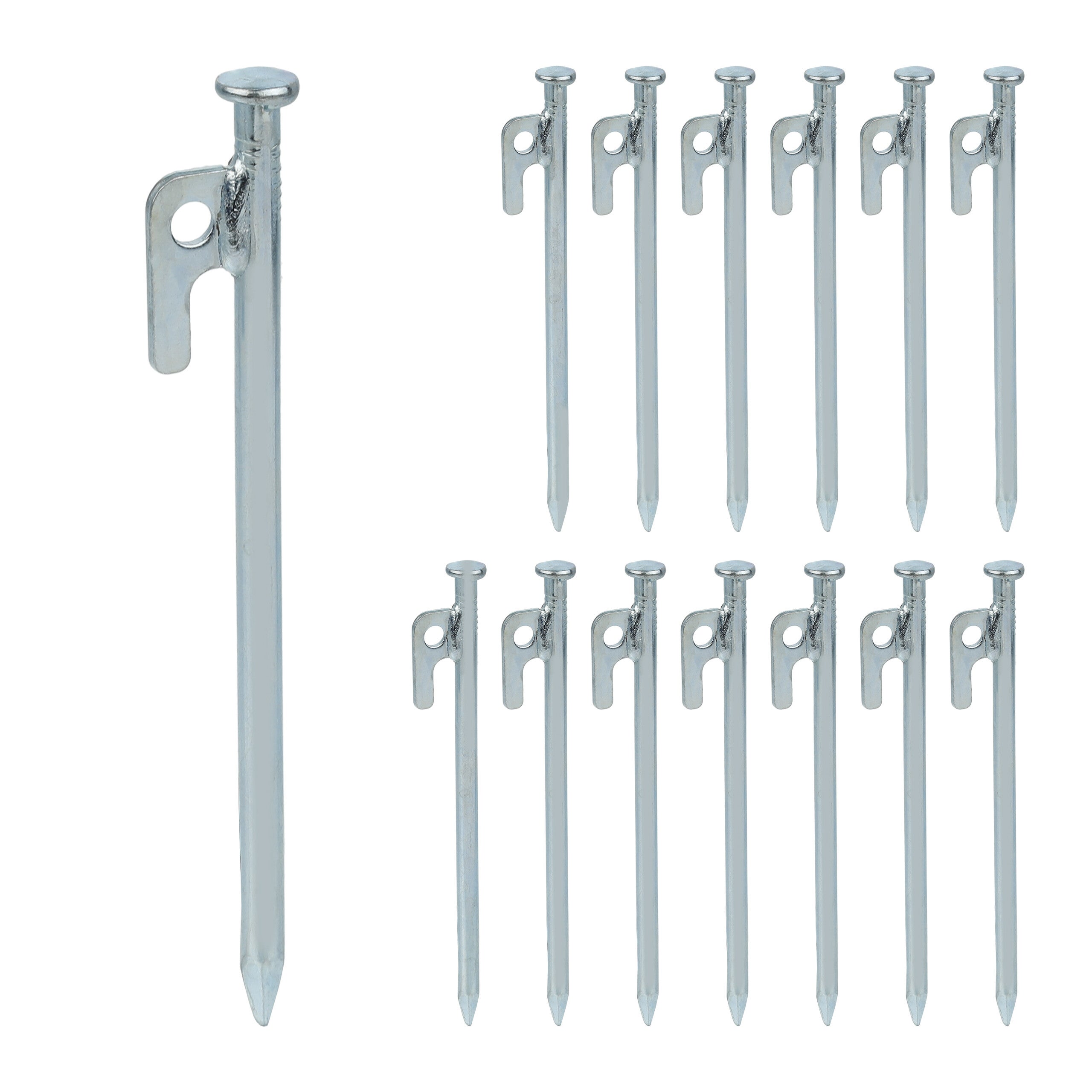 INAROCK - Picchetti Per Tenda In Metallo Zincato, 20 Pezzi, 17,8 - Foto 12
