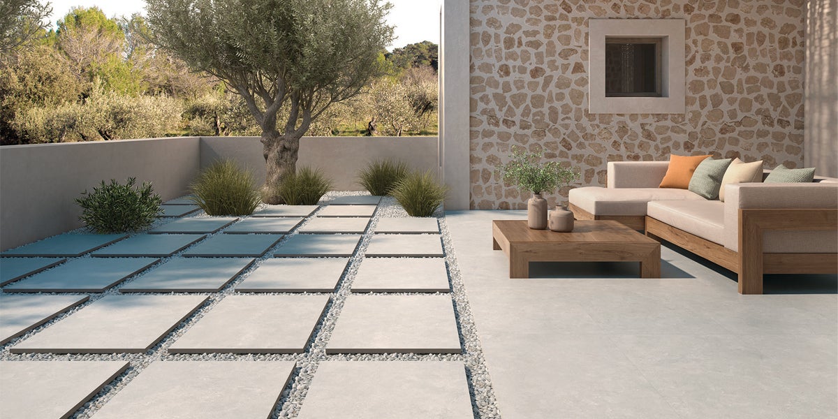 Dalle extérieur sur plots Rio 2.0 perle R11 60x60 cm - Réflex Boutique - 3