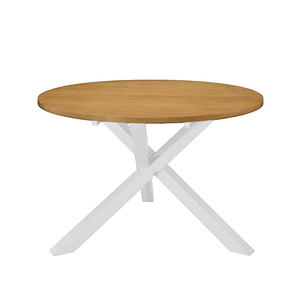 Vidaxl Mesa De Comedor 120X75 Cm Mdf Blanca , Leroy Merlin
