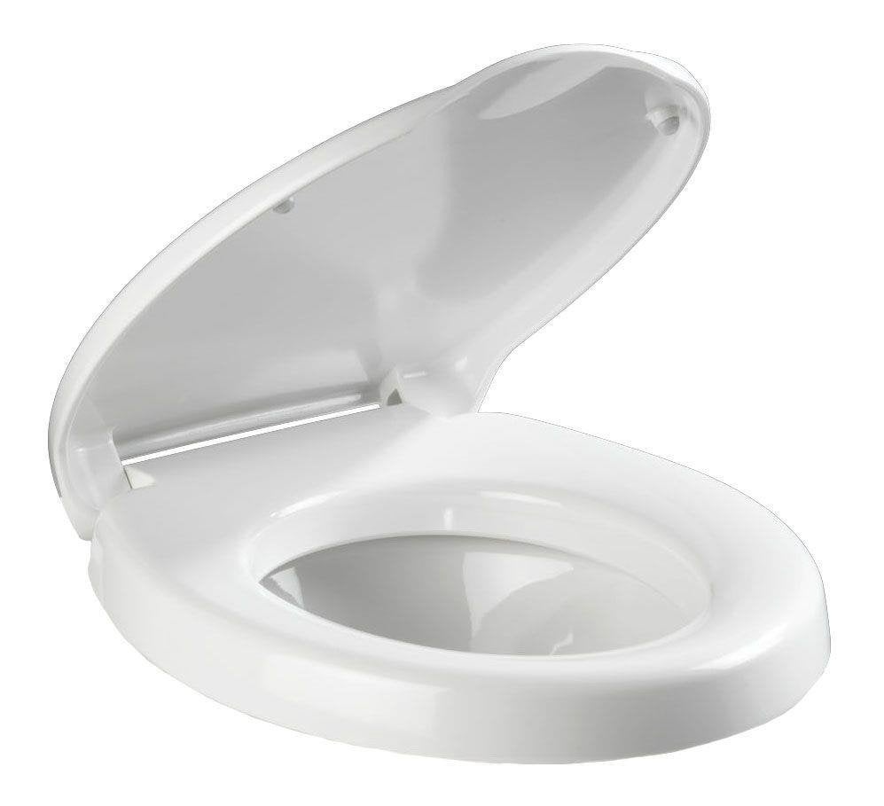Siège de toilette à chute libre SECURA Comfort WENKO, siège de toilette confortable Duroplast Easy-Close, WENKO - 3