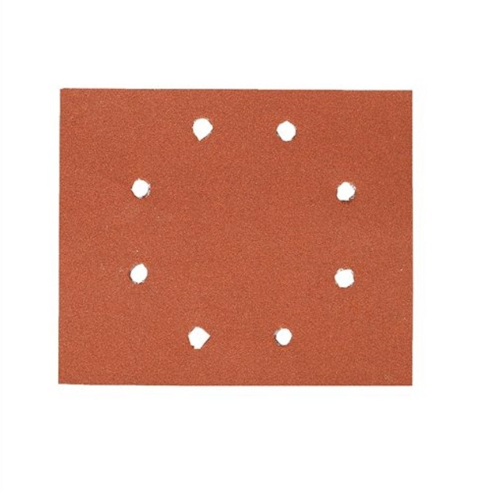 10 feuilles abrasives pour ponceuses vibrantes DEWALT DT3023-QZ - 8 perforations - 115x115mm - Grain 120 - 3