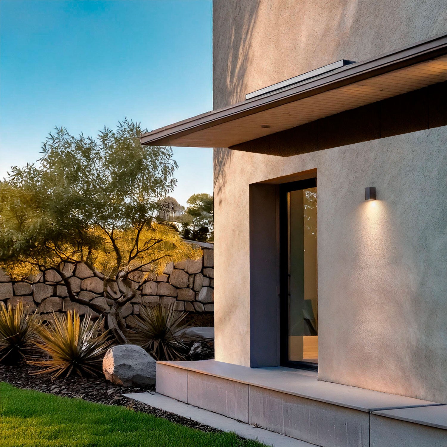 Ledkia Aplique Exterior de Pared Miseno Negro Negro - 8