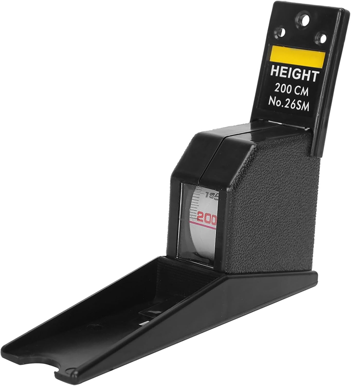 (BLACK) Toise Pratique pour Adultes et Enfants, Altimètre de 2 Mètres, Règle à Ruban Rétractable - 4