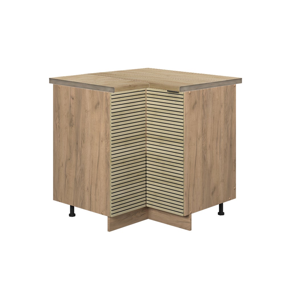 Vicco Szafka narożna Fame-Line, Panel dębowy, 80.5 cm , BP Dąb